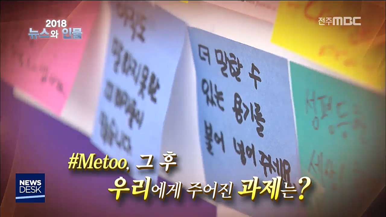 결산]#Metoo 최초 고백, 배우 송원