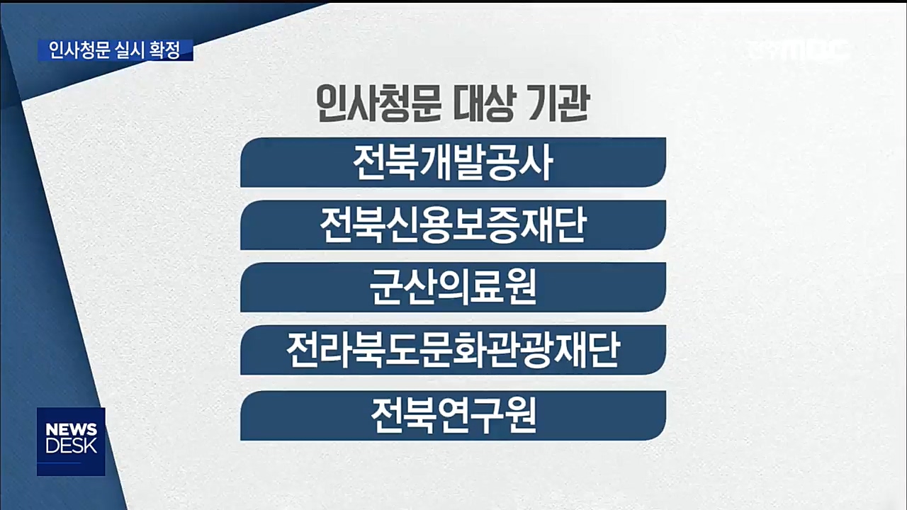 인사청문 확정