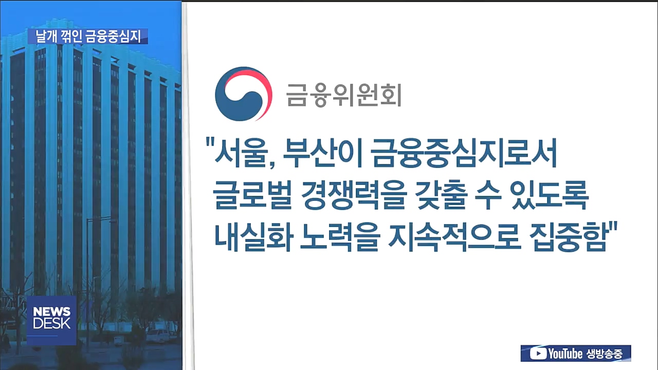 날개 꺾인 금융중심지