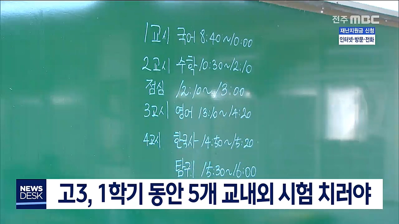 올 첫 고교 수능모의평가