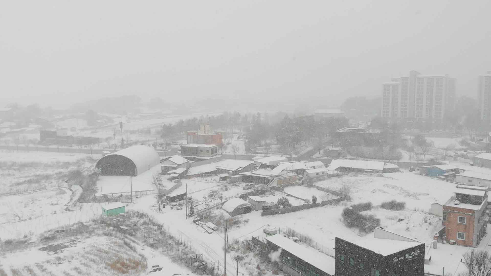 전북 서해안 대설주의보..동부권 한파특보