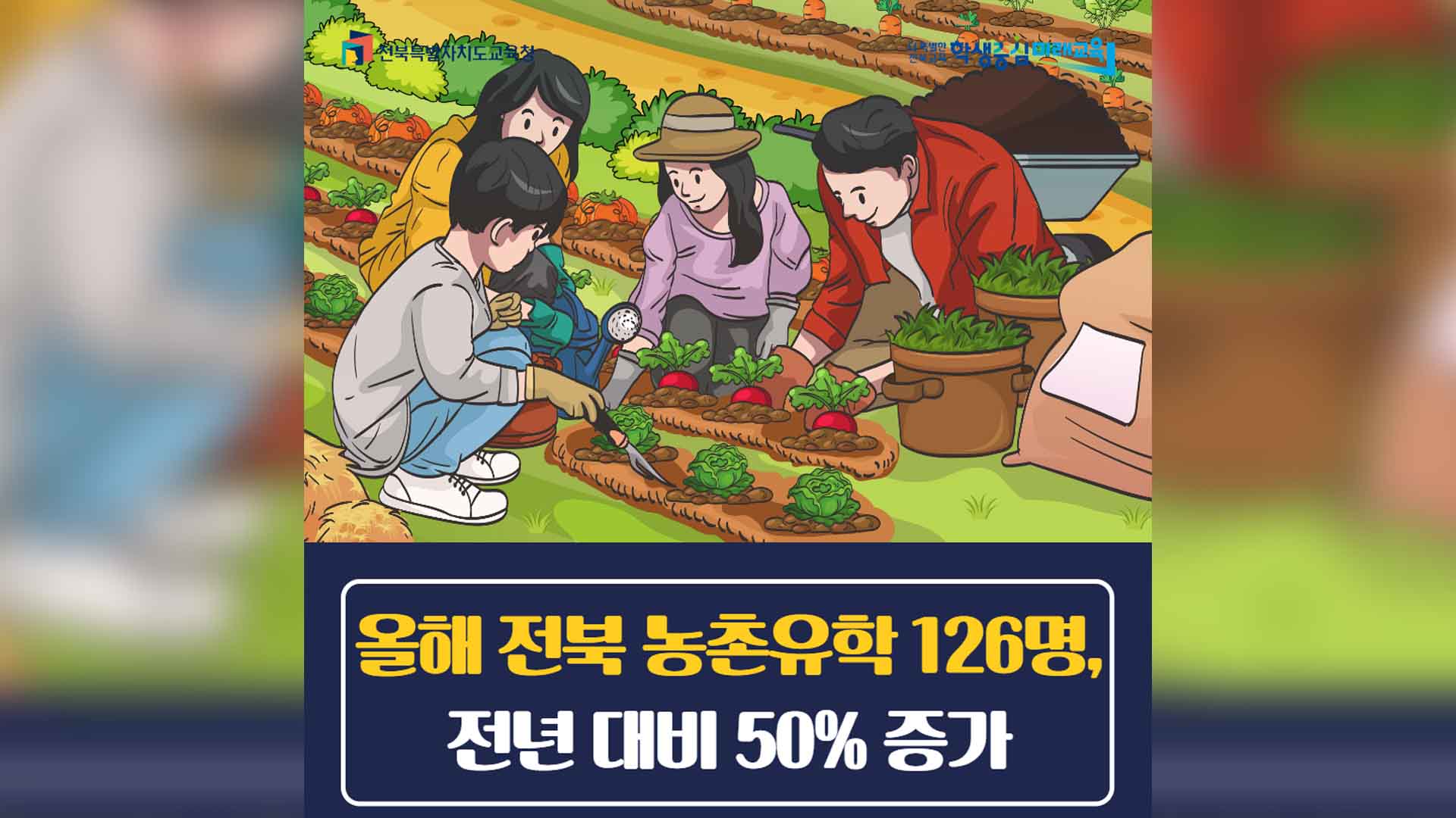 전북 농촌유학생, 지난해보다 50% 늘어