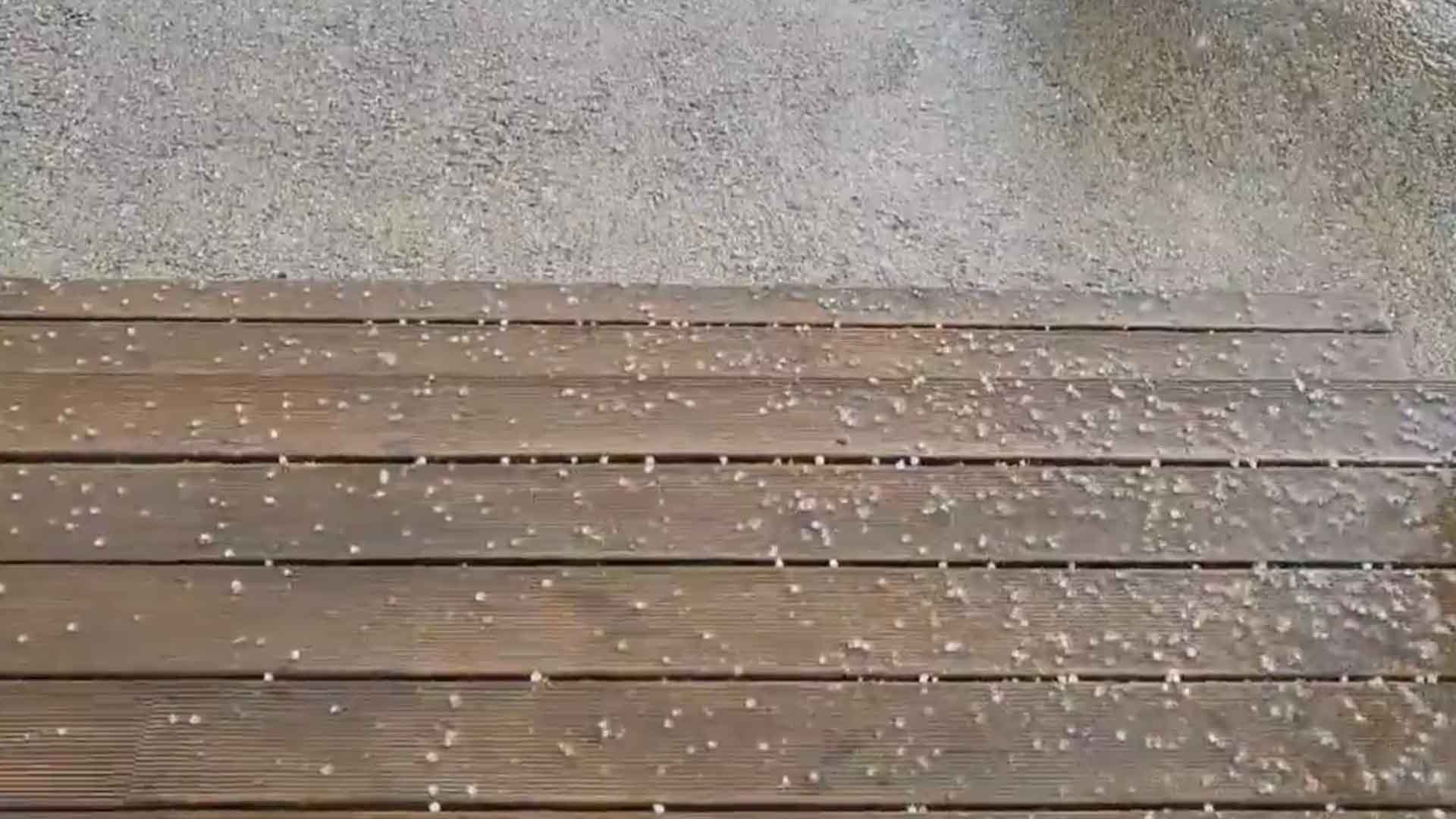 전주·익산·완주에 '싸락우박' 동시다발 관측