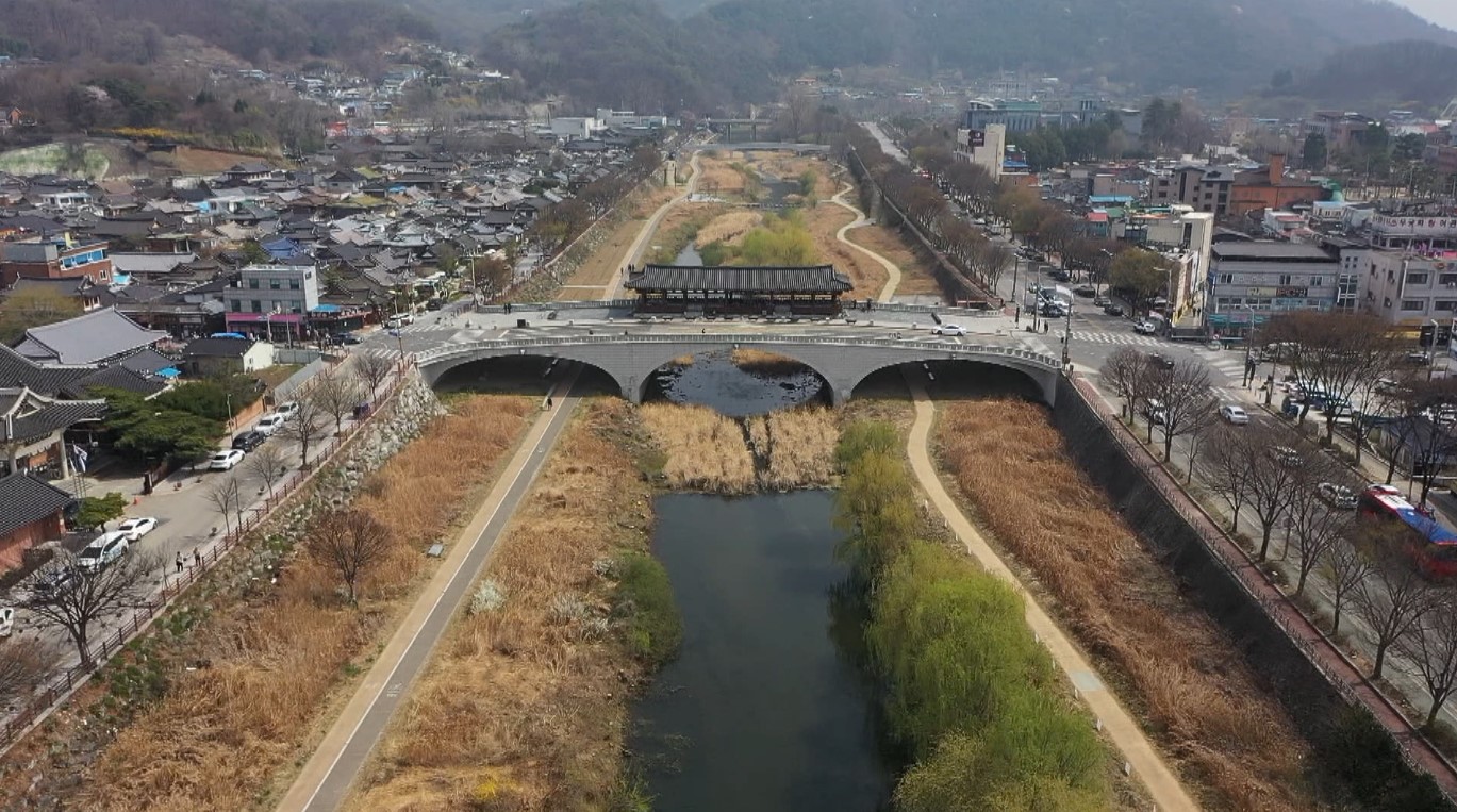 준설 후 전주 삼천 어종 