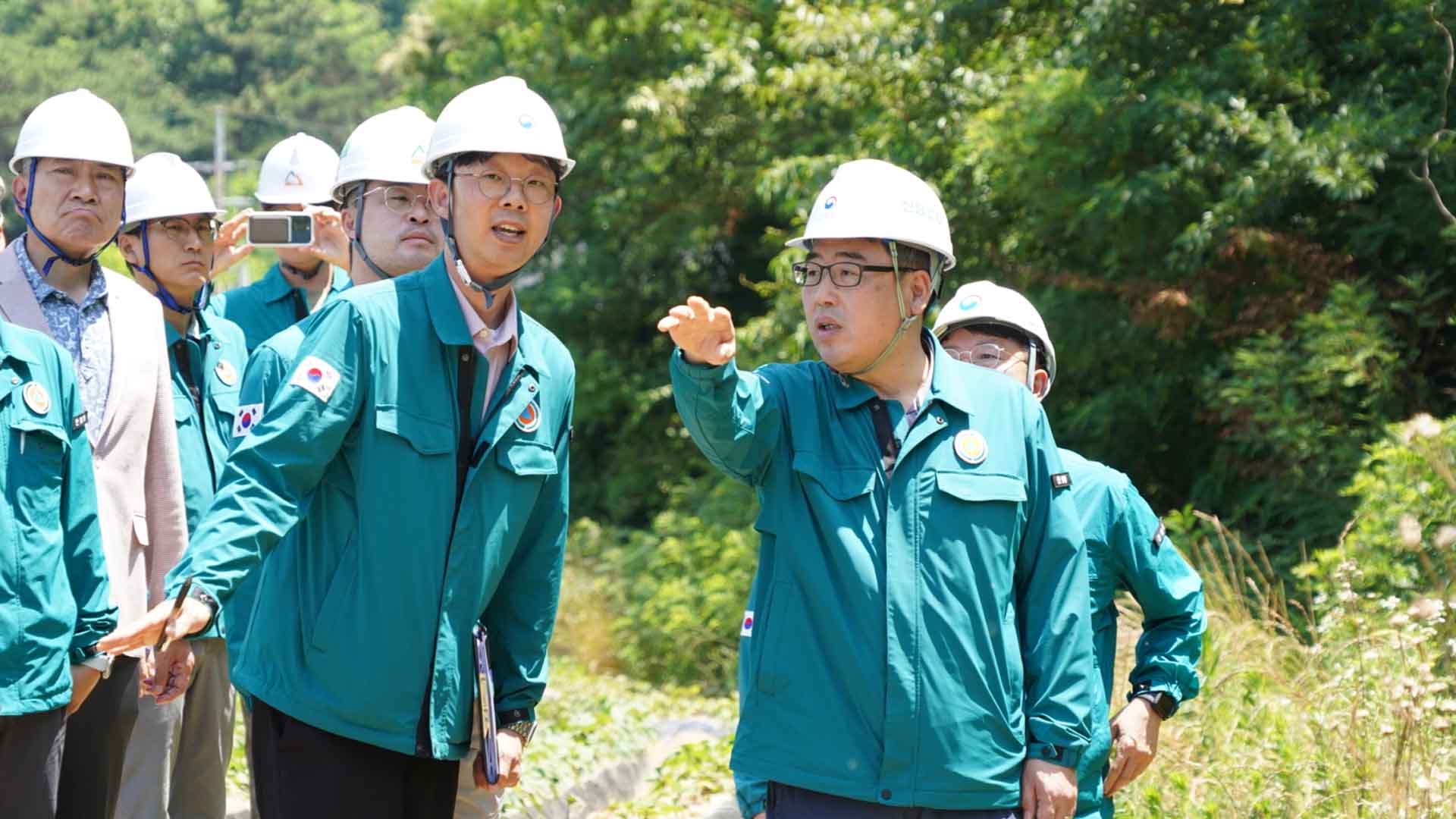 산림청, 지진 이후 부안·고창 점검 