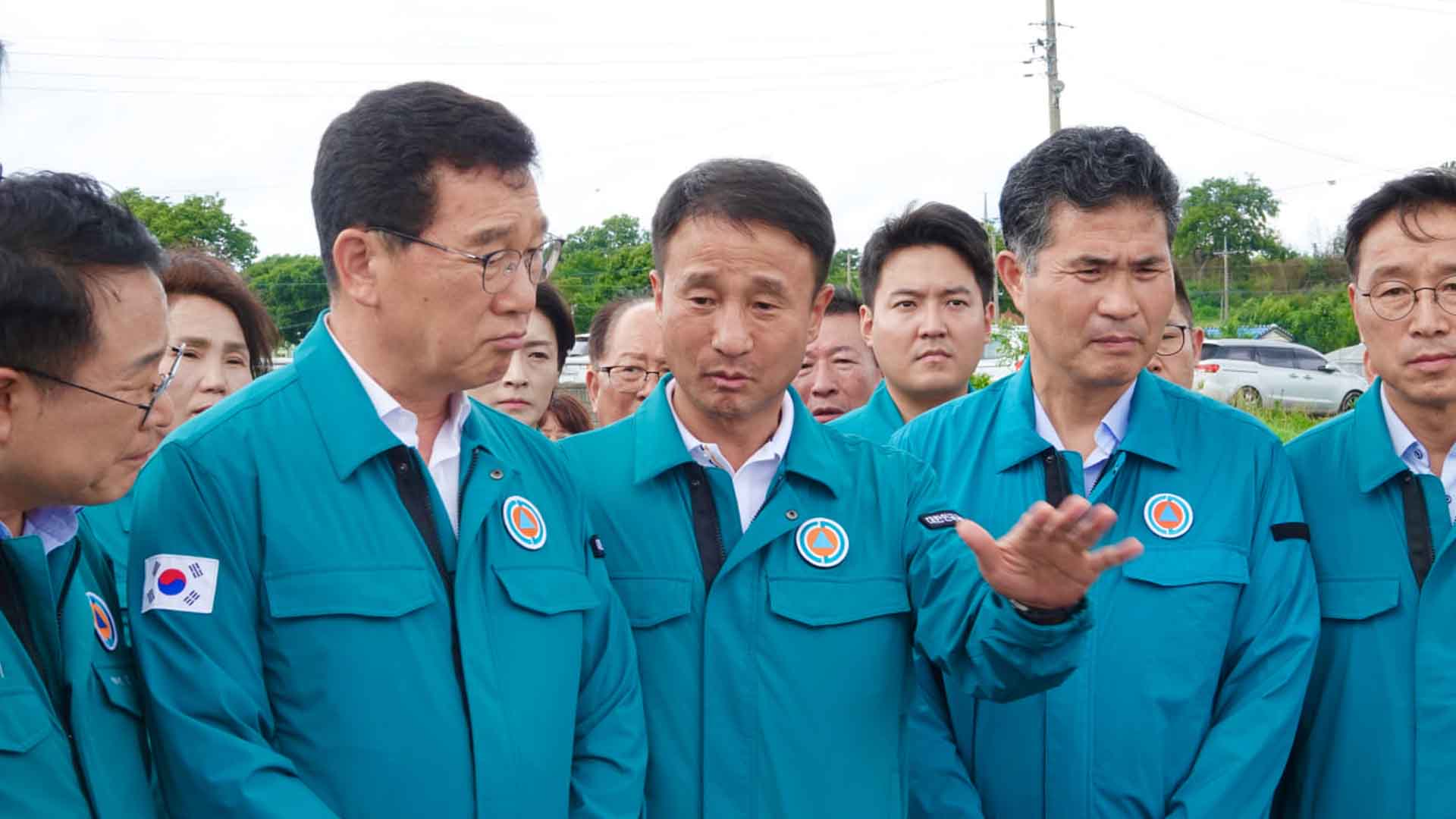 민주당 국회 행안위원, 익산 피해복구 점검