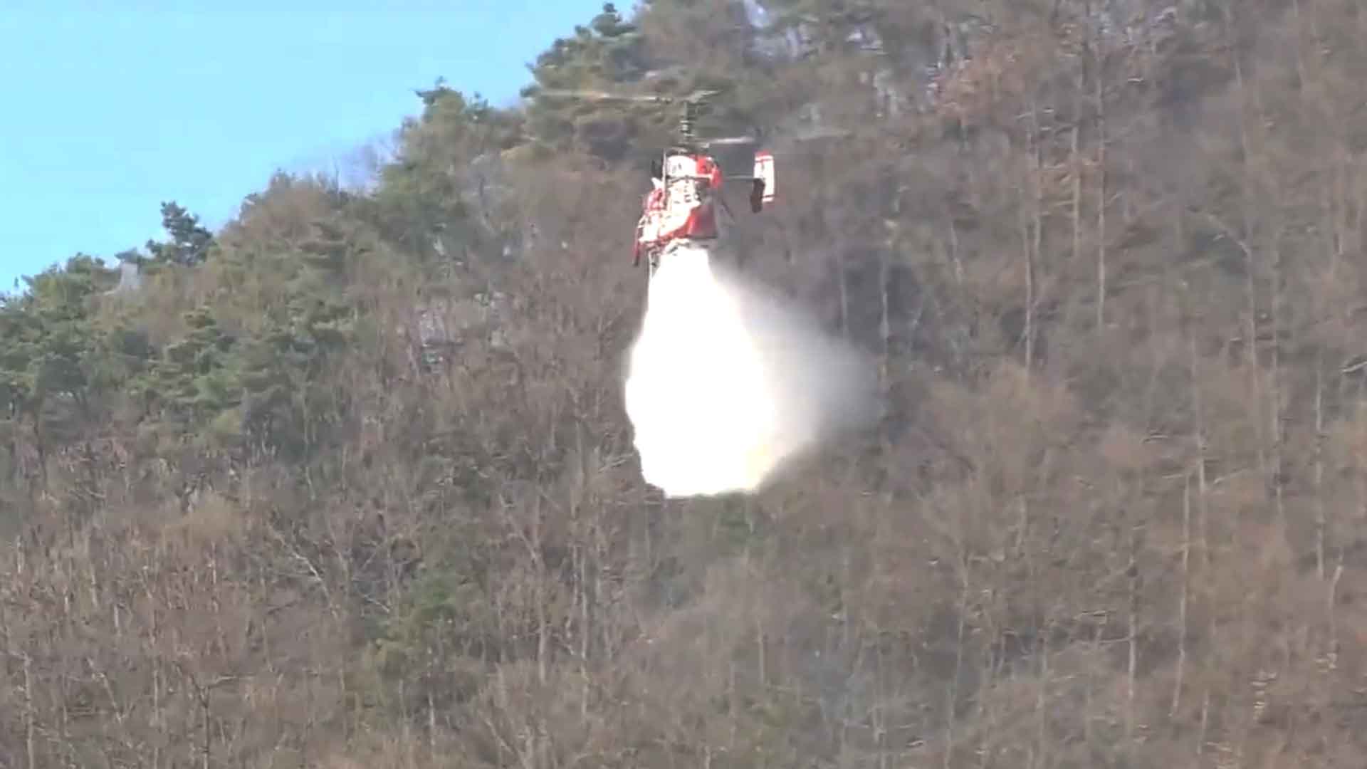 산불진화헬기 10대 중 7대는 '노후'