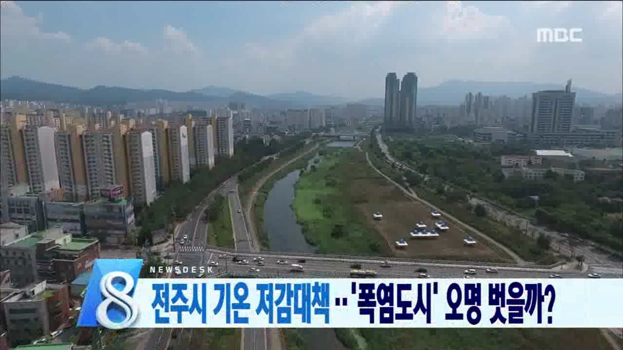 뜨거운 도심 온도 낮춘다