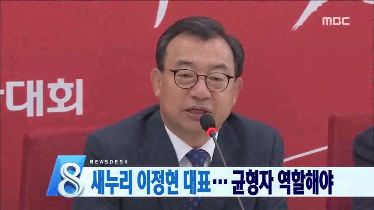 새누리 이정현 대표